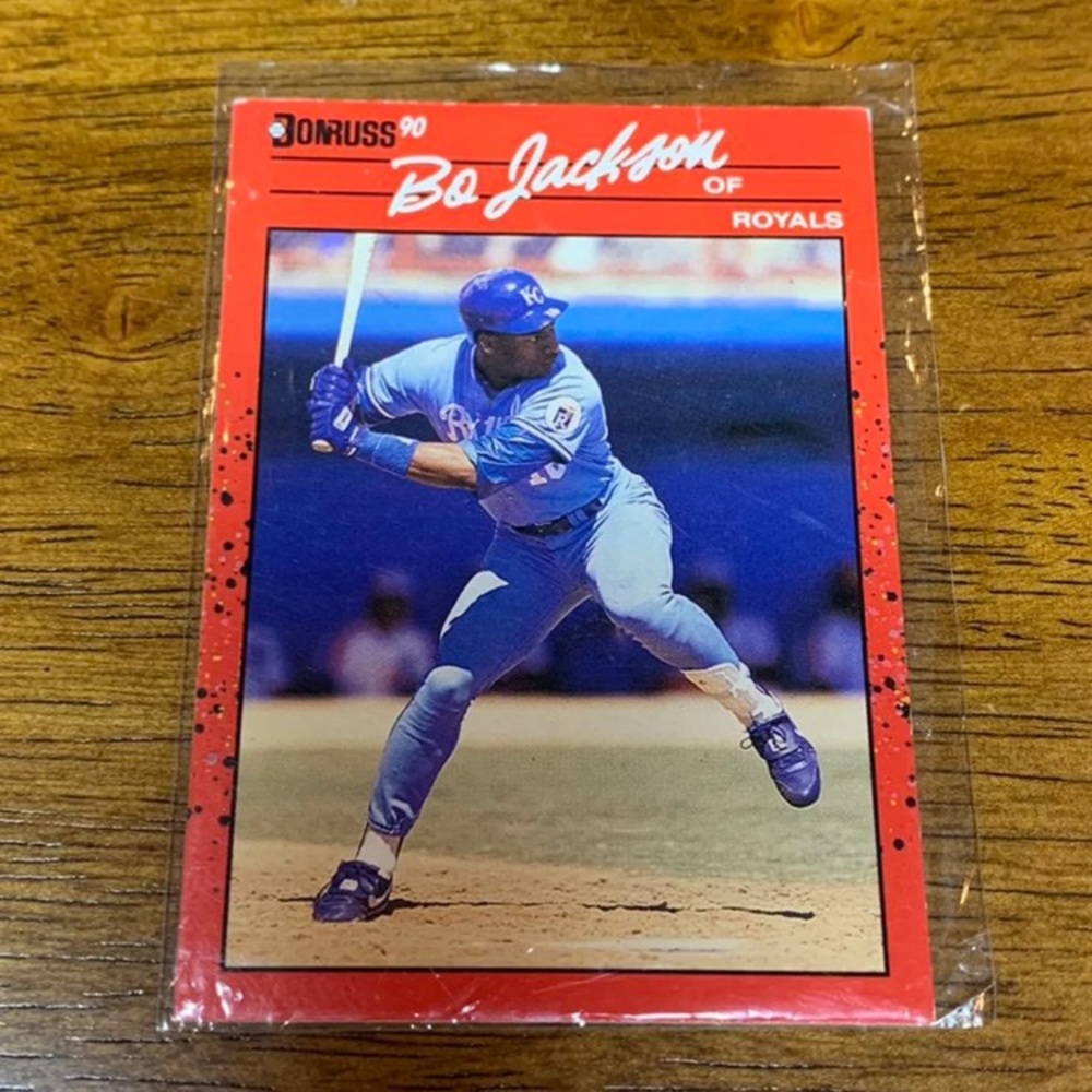 Donruss 1990 Bo Jackson card